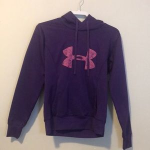 Purple Under Armour Hoodie